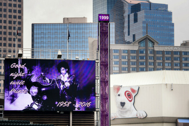APTOPIX Obit Prince