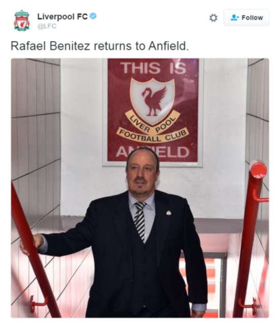 Benitez Anfield