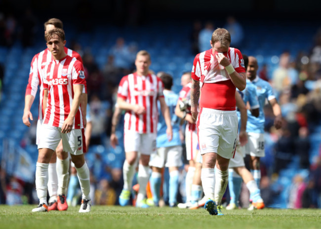 Manchester City v Stoke City - Barclays Premier League - Etihad Stadium