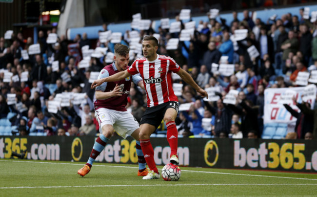 Aston Villa v Southampton - Barclays Premier League - Villa Park