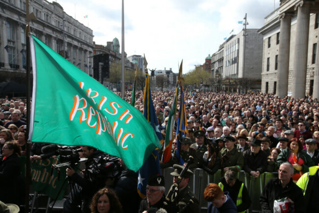 24/04/2016. Sinn Fein Comemoration. Pictured hundr