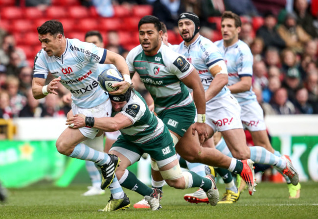 Harry Thacker with Dan Carter