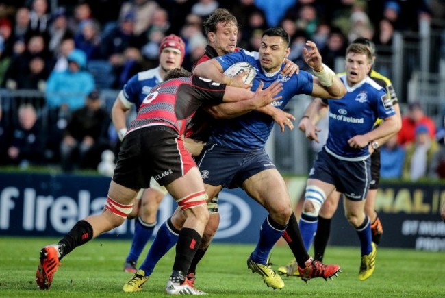 Ben Te'o with Jamie Ritchie and Anton Bresler