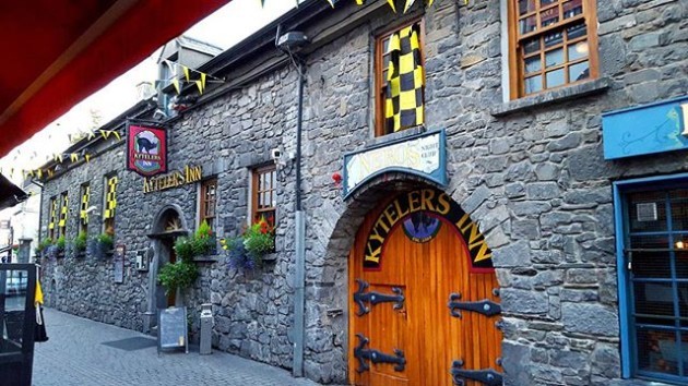 Picturesque restaurant in Kilkenny. #20thanniversarytrip #ireland2015