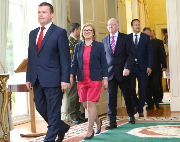 Irish Government cabinet reshuffle