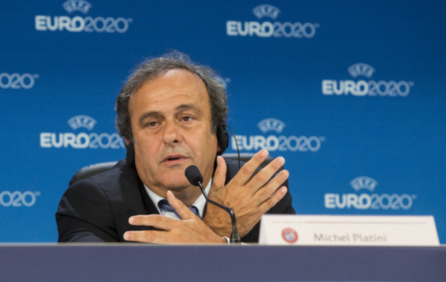 Michel Platini File Photo