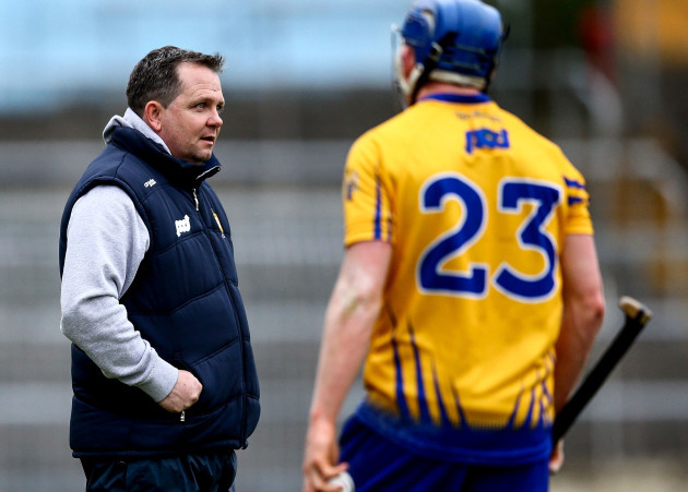 Davy Fitzgerald and Padraic Collins