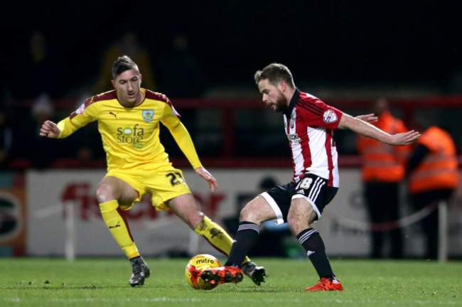 Brentford v Burnley - Sky Bet Championship - Griffin Park