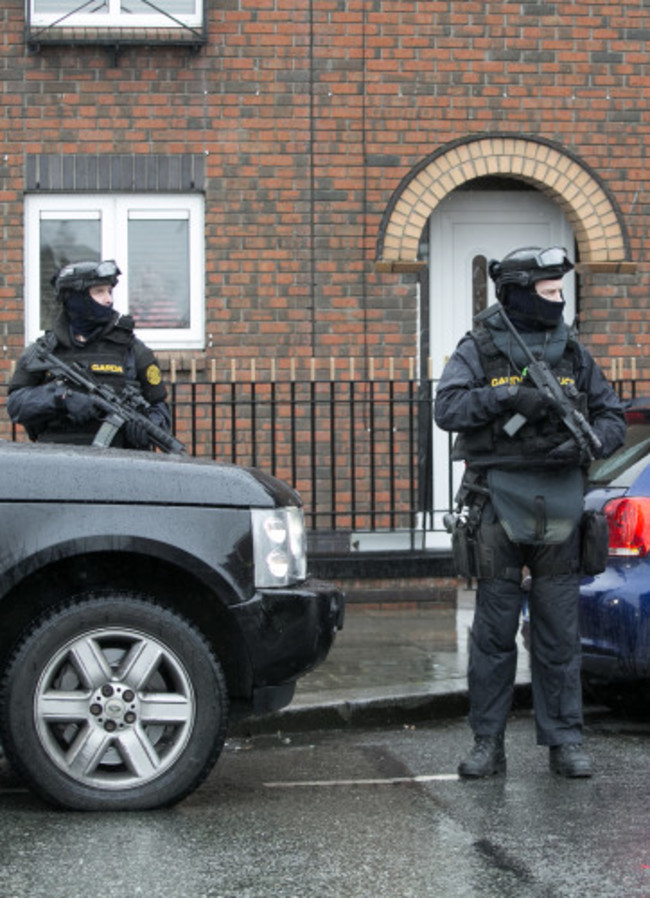 9/2/2016. Armed Gardai Checkpoints