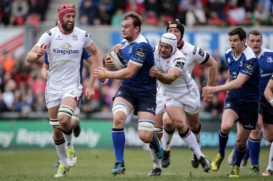 Rory Best with Rhys Ruddock