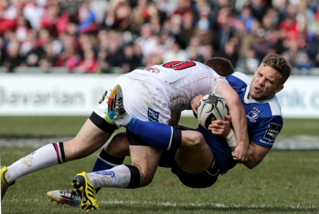 Paddy Jackson with Ian Madigan