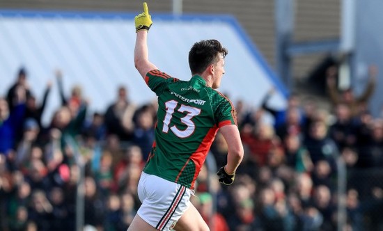 Liam Irwin celebrates scoring his sides second goal