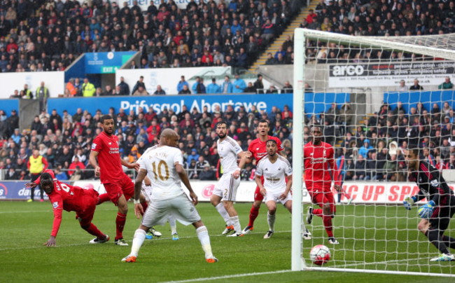 Swansea City v Liverpool - Barclays Premier League - Liberty Stadium