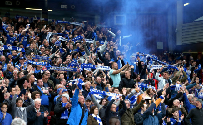 Manchester United v Leicester City - Barclays Premier League - Old Trafford