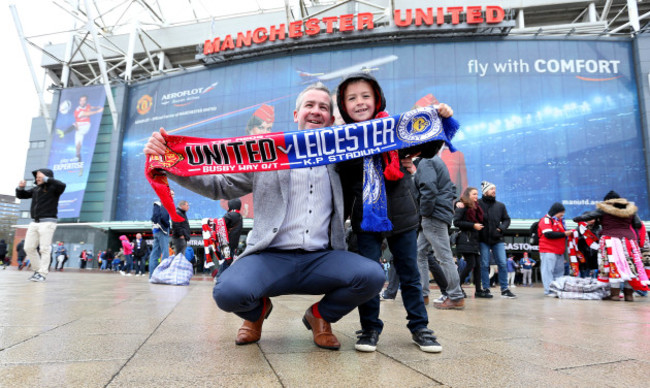 Manchester United v Leicester City - Barclays Premier League - Old Trafford