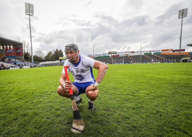 Maurice Shanahan gathers himself after the game