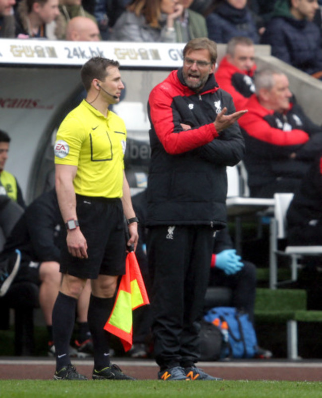 Swansea City v Liverpool - Barclays Premier League - Liberty Stadium