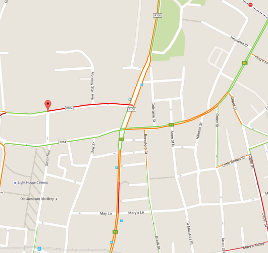 Commuting liveblog Traffic very slow in Dublin city centre, and the