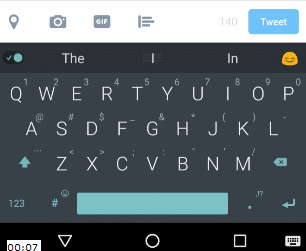 Minuum keyboard