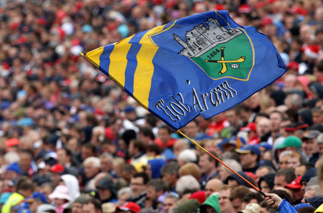 General view of a Tipperary flag
