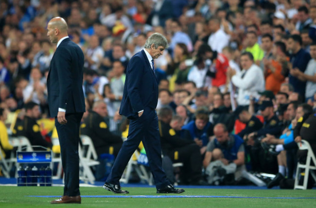 Real Madrid v Manchester City - UEFA Champions League - Semi Final - Second Leg - Santiago Bernabeu