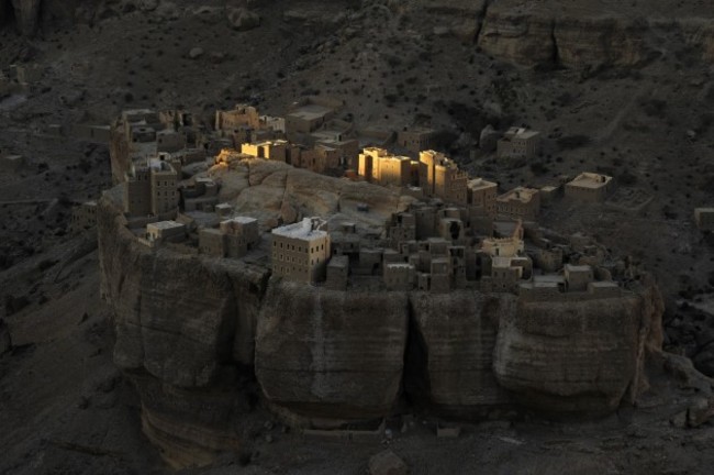 Yemeni fortress.