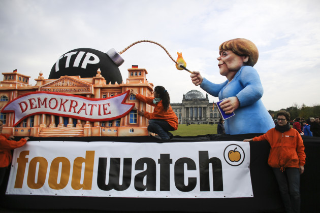 Germany TTIP Protest