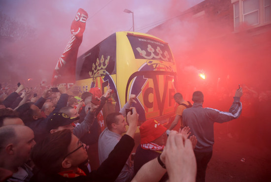 Liverpool v Villarreal - UEFA Europa League - Semi Final - Second Leg - Anfield