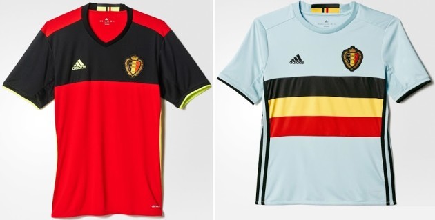 Belgium Euro 2016 kits