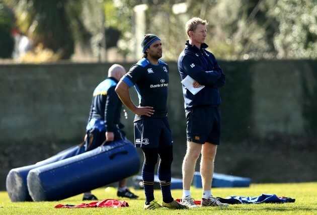 Isa Nacewa and  Leo Cullen