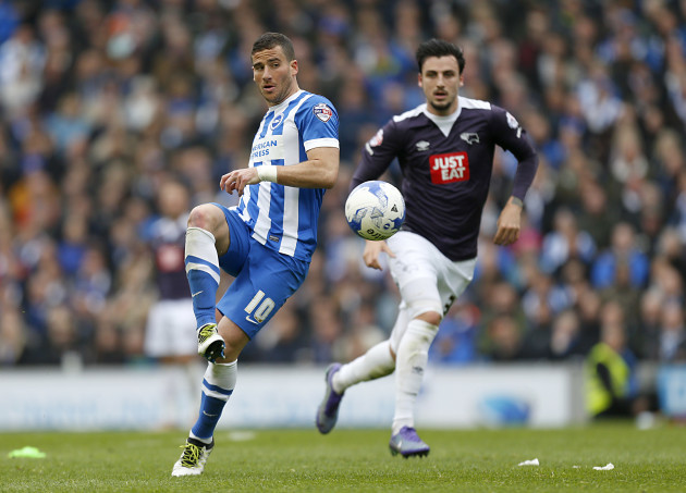 Brighton and Hove Albion v Derby County - Sky Bet Championship - AMEX Stadium