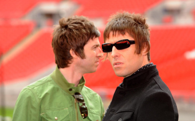 Oasis Photocall - London