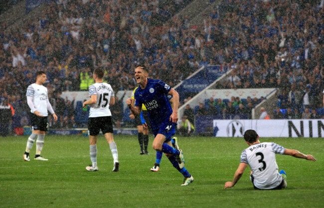 Leicester City v Everton - Barclays Premier League - King Power Stadium