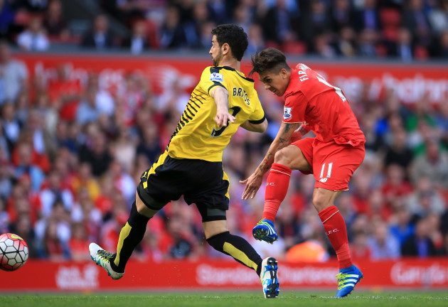 Liverpool v Watford - Barclays Premier League - Anfield