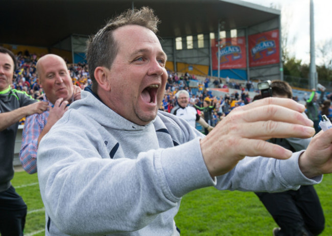 Davy Fitzgerald celebrates