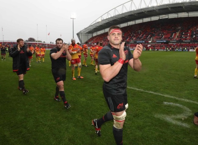 CJ Stander after the match