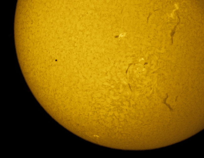 Russia Mercury Sun Transit