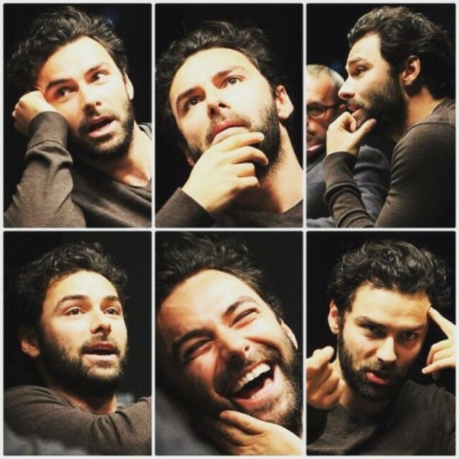 Yaaaaaasssss credit to whoever made this #aidanturner #yaaaaas #babe #stubble #perfect