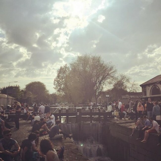 Sunday funday at the barge! #sundayfunday #thebarge #dublin #ireland #drinking