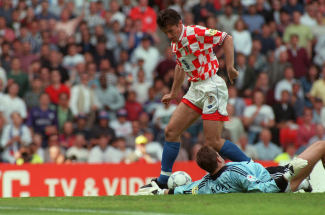 Soccer-Euro 96 - Quarter Final-Germany v Croatia at Old Trafford,Manchester