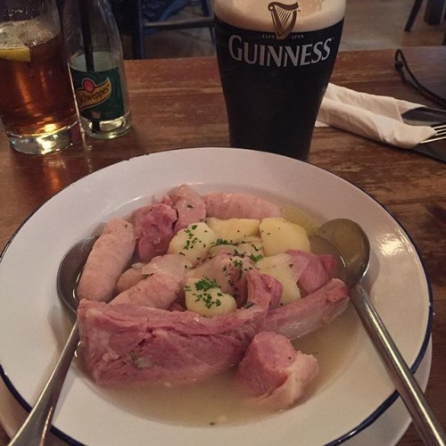 I finally found a good Irish food, it's called coddle. This lazy blogger will tell you more in couple days (or weeks). #Coddle #IrishFood #FeckingDelicious #Dublin #Graveyard #Ireland #pork #irishbreakfast
