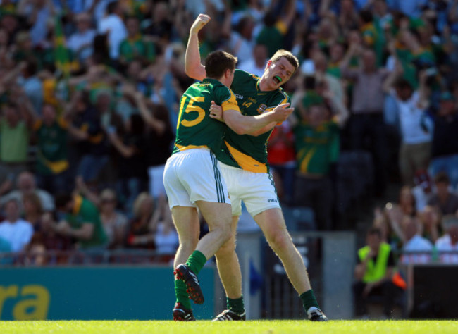 Stephen Bray celebrates scoring