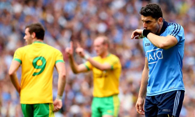 Bernard Brogan dejected