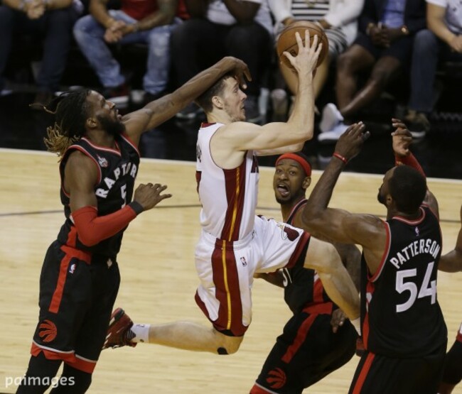 Raptors Heat Basketball