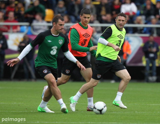 Soccer - UEFA Euro 2012 - Republic of Ireland Training Session - Municipal Stadium