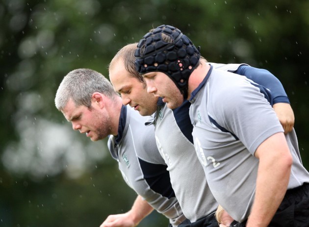 Rory Best and Bryan Young