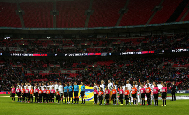 Soccer - Women's International Friendly - England v Germany - Wembley Stadium