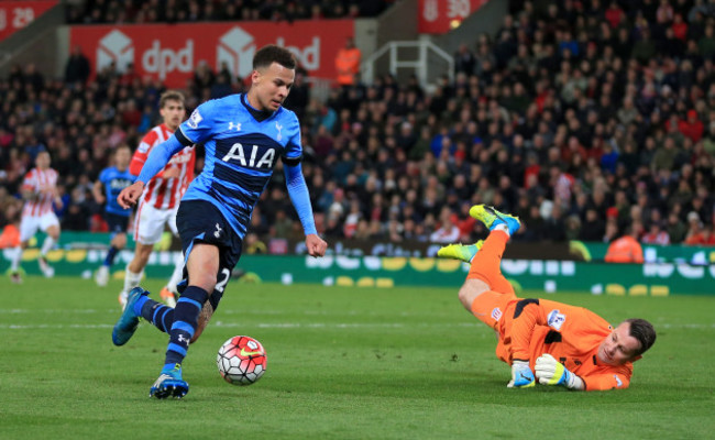 Stoke City v Tottenham Hotspur - Barclays Premier League - Britannia Stadium