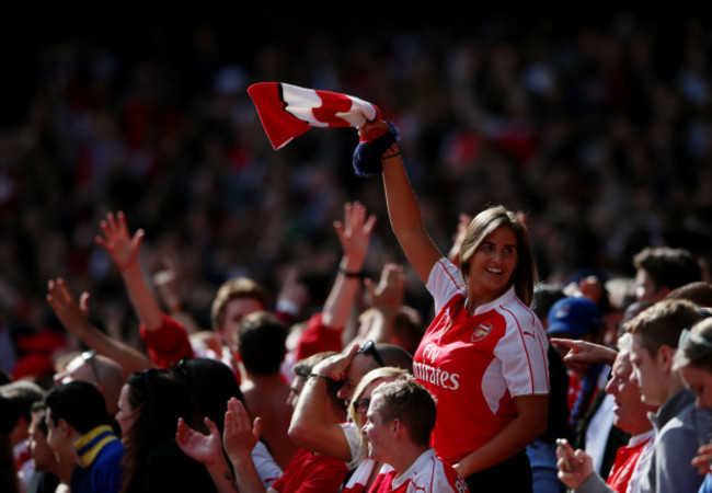 Arsenal v Aston Villa - Barclays Premier League - Emirates Stadium