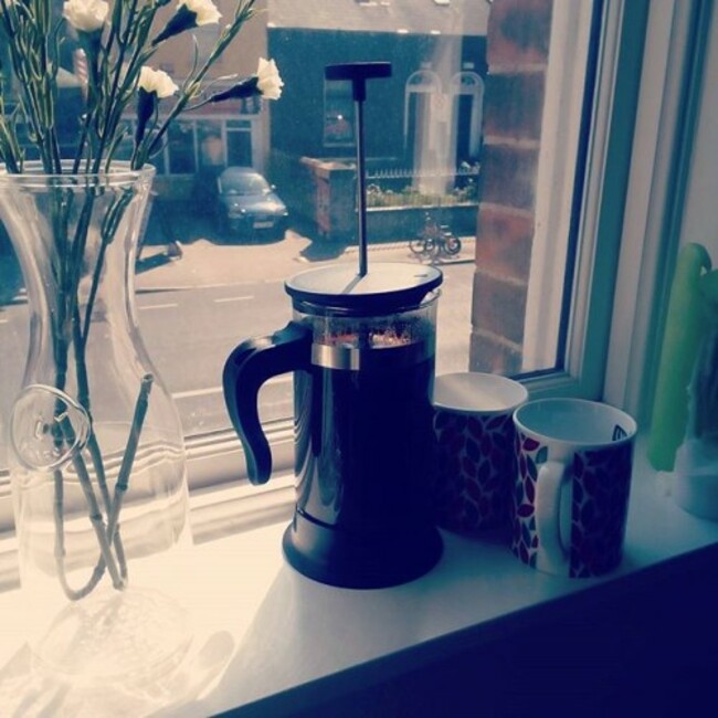 Start the day right. Such a nice day where shall we go. #morningcoffee #illy #sun #happy #love #adventure #dublin #dayoff #nothingisordinary